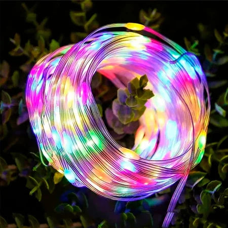 Pisca Cordão De Natal 100 Lâmpadas LED Colorido 10M / 110-220v